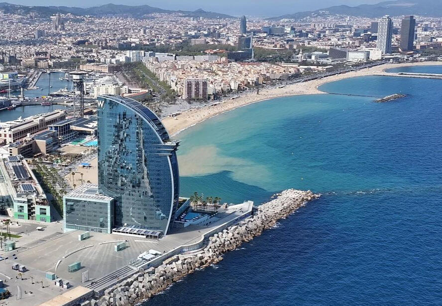 Barcelona apartment building
